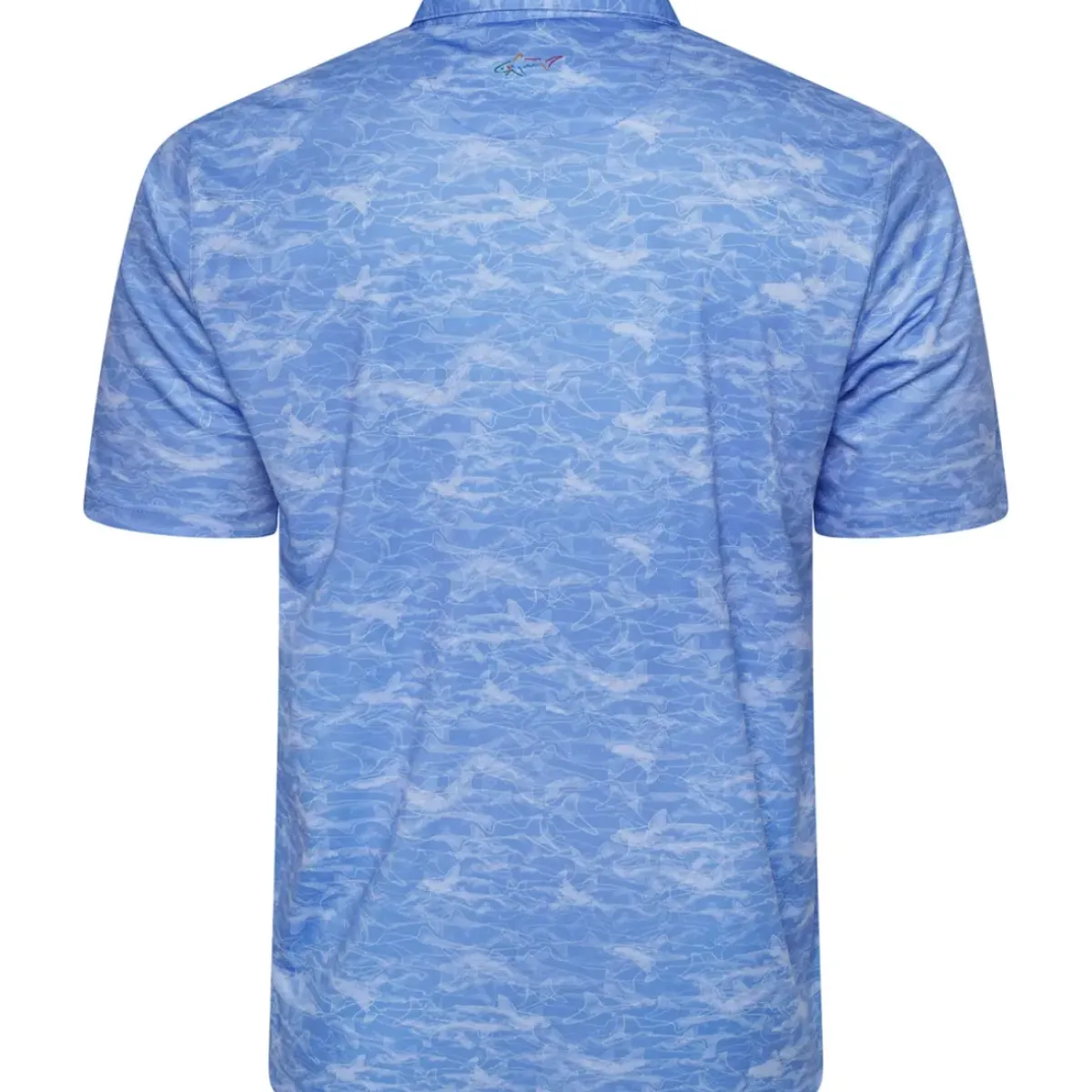 New Men's Shark Shadow Camo Golf Polo Shirt Men's Polo Shirts|Season Ready Collection