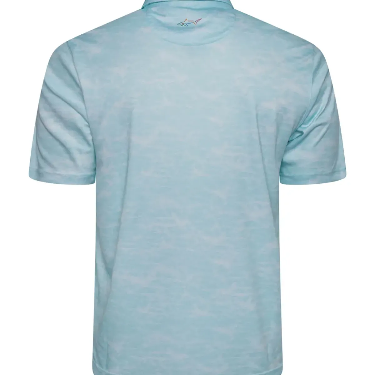 New Men's Shark Shadow Camo Golf Polo Shirt Men's Polo Shirts|Season Ready Collection