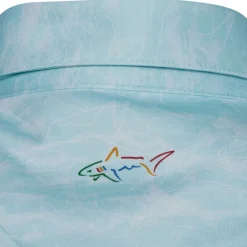 New Men's Shark Shadow Camo Golf Polo Shirt Men's Polo Shirts|Season Ready Collection