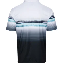 Online Men's Tidal Stripe ML75 Golf Polo Shirt Men's Polo Shirts