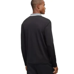 Discount Men's Plisy 1 Long Sleeve Golf Polo Shirt Men's Polo Shirts