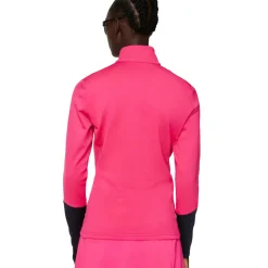 Online J.Lindeberg Ladies Aerial Blocked Quarter Zip Golf Mid Layer Ladies Midlayers|Men's Midlayers
