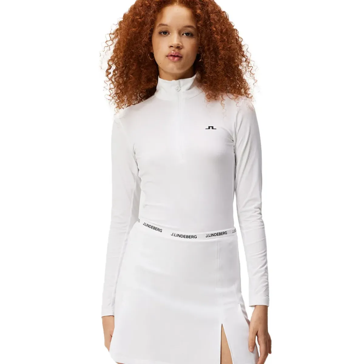 Online J.Lindeberg Ladies Lauryn Half Zip Golf Mid Layer Ladies Midlayers|Men's Midlayers
