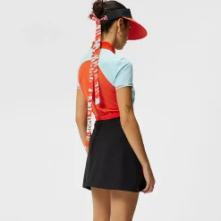 Best J.Lindeberg Ladies Makena Golf Polo Shirt Ladies Polo Shirts