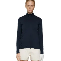 Outlet J.Lindeberg Ladies Nancy Seamless Full Zip Golf Mid Layer Ladies Midlayers|Men's Midlayers