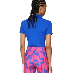 Online J.Lindeberg Ladies Tour Tech Golf Polo Shirt Ladies Polo Shirts