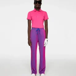 Discount J.Lindeberg Ladies Tour Tech Golf Polo Shirt Ladies Polo Shirts