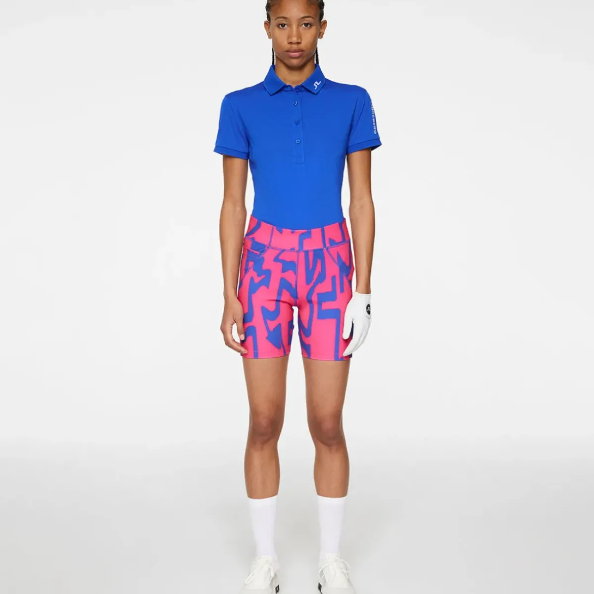 Discount J.Lindeberg Ladies Tour Tech Golf Polo Shirt Ladies Polo Shirts