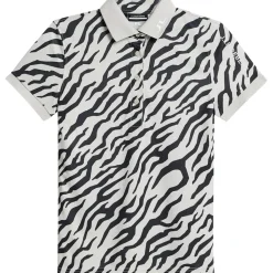 New J.Lindeberg Ladies Tour Tech Print Golf Polo Shirt Ladies Polo Shirts