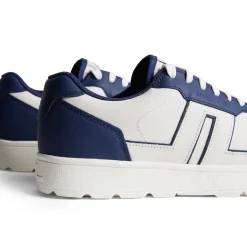 Best J.Lindeberg Men's Ace Low-Top Waterproof Spikeless Golf Trainers Men's Spikeless Golf Shoes|Men's Waterproof Golf Shoes