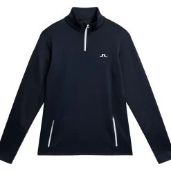 Discount J.Lindeberg Men's Aerial Half Zip Golf Midlayer Men's Sweaters|Men's Midlayers