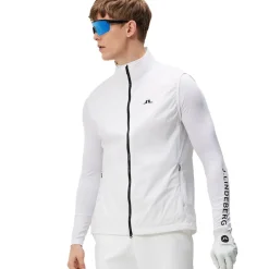 Discount J.Lindeberg Men's Ash Light Packable Golf Vest Men's Sweaters|Men's Gilets