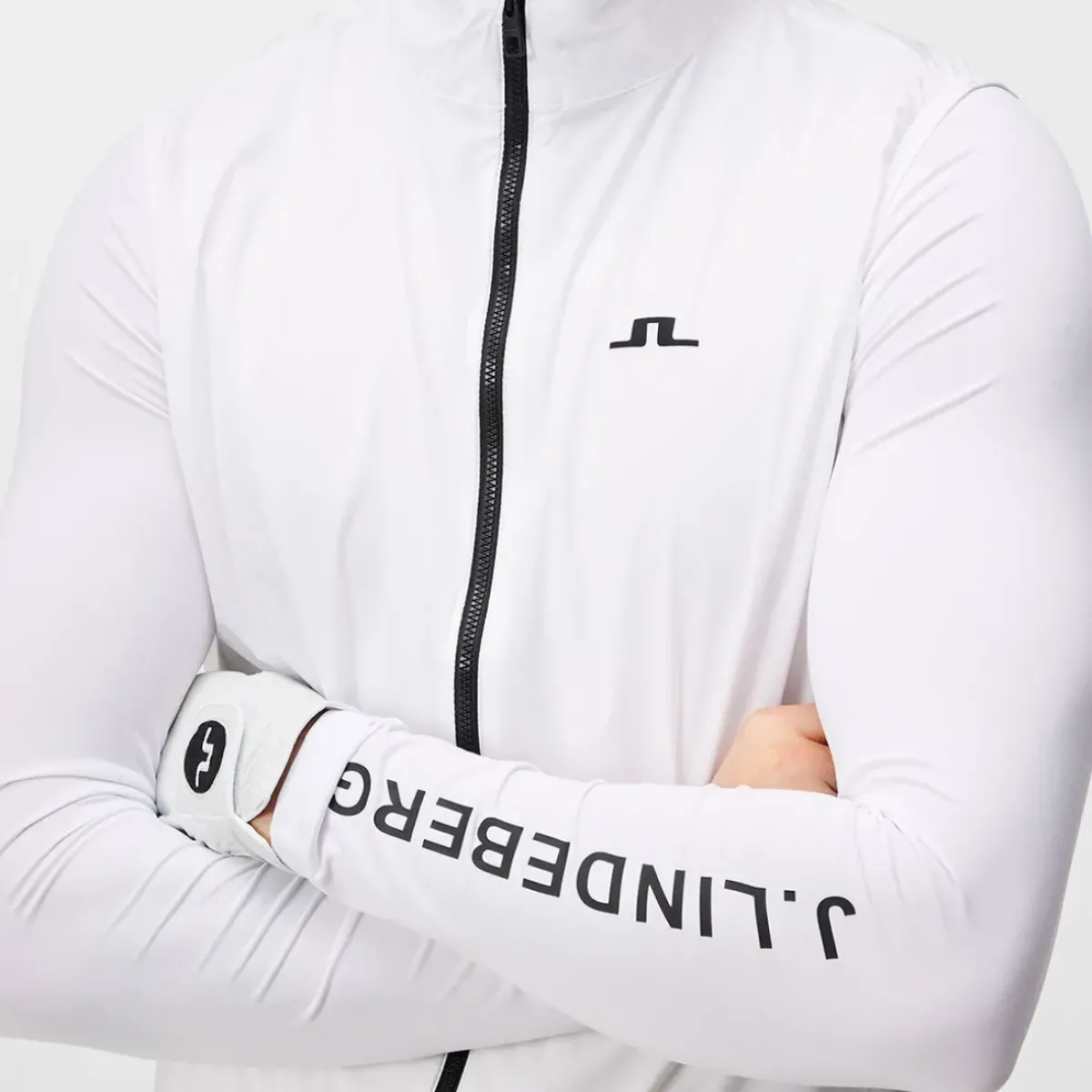 Discount J.Lindeberg Men's Ash Light Packable Golf Vest Men's Sweaters|Men's Gilets