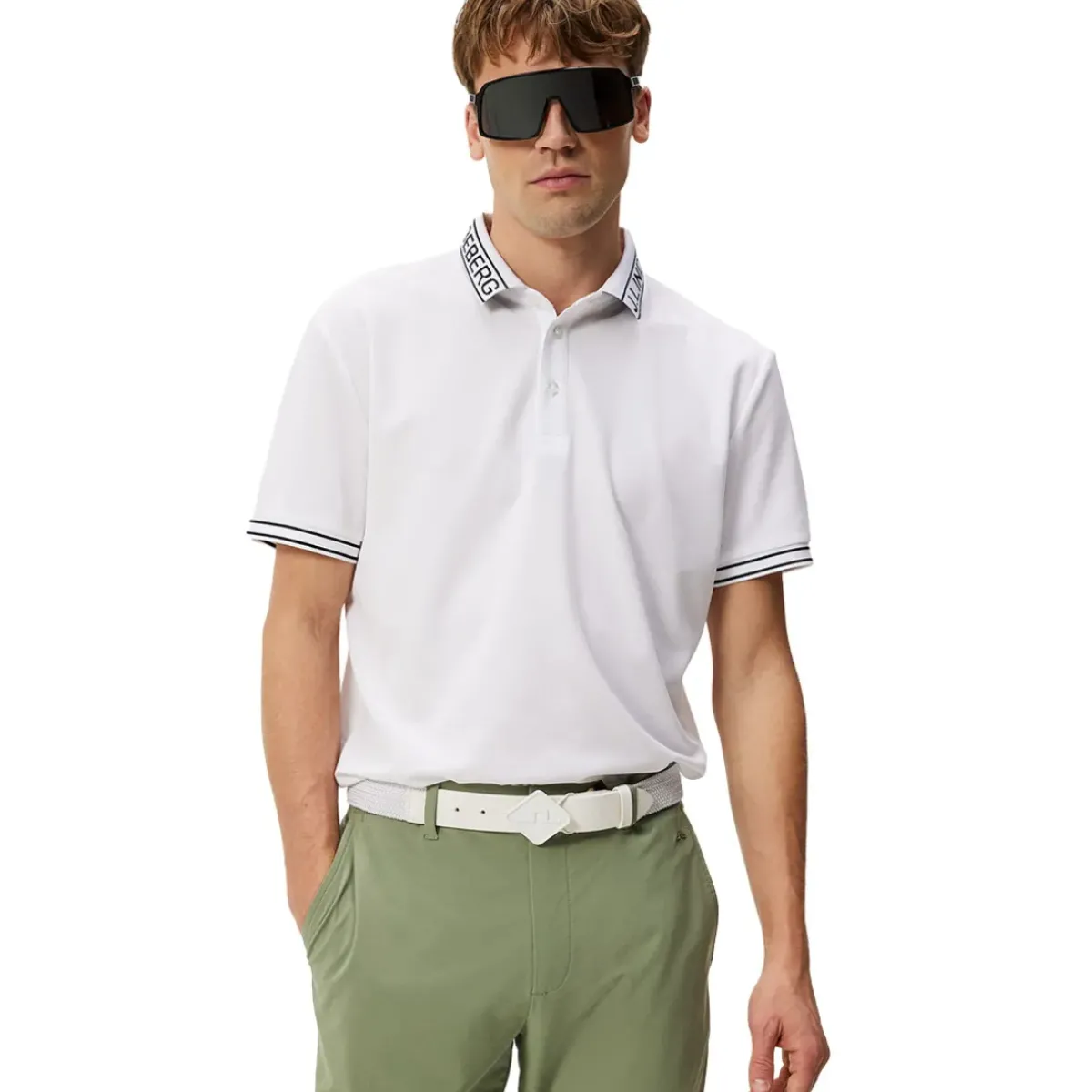 Online J.Lindeberg Men's Austin Golf Polo Shirt Men's Polo Shirts