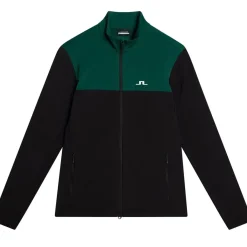 J.Lindeberg Men's Banks Full Zip Golf Midlayer Men's Sweaters|Men's Midlayers