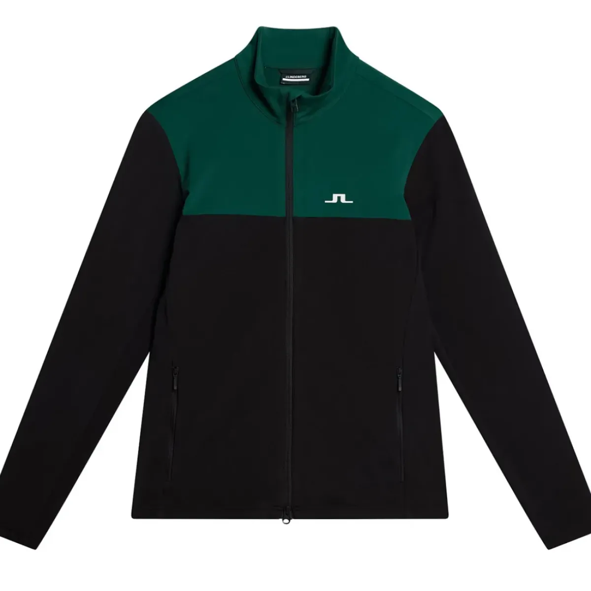 J.Lindeberg Men's Banks Full Zip Golf Midlayer Men's Sweaters|Men's Midlayers