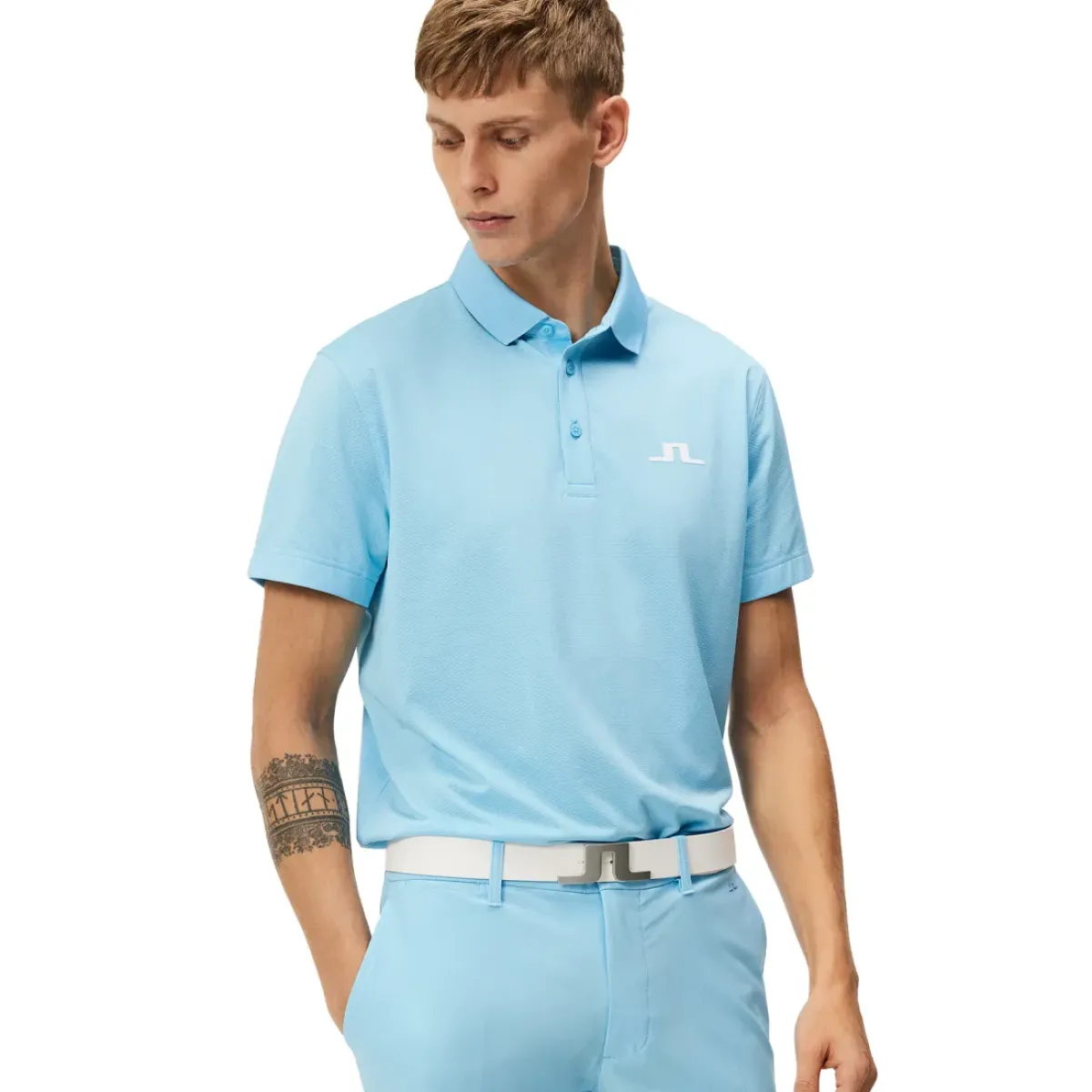 Hot J.Lindeberg Men's Bridge Golf Polo Shirt Men's Polo Shirts
