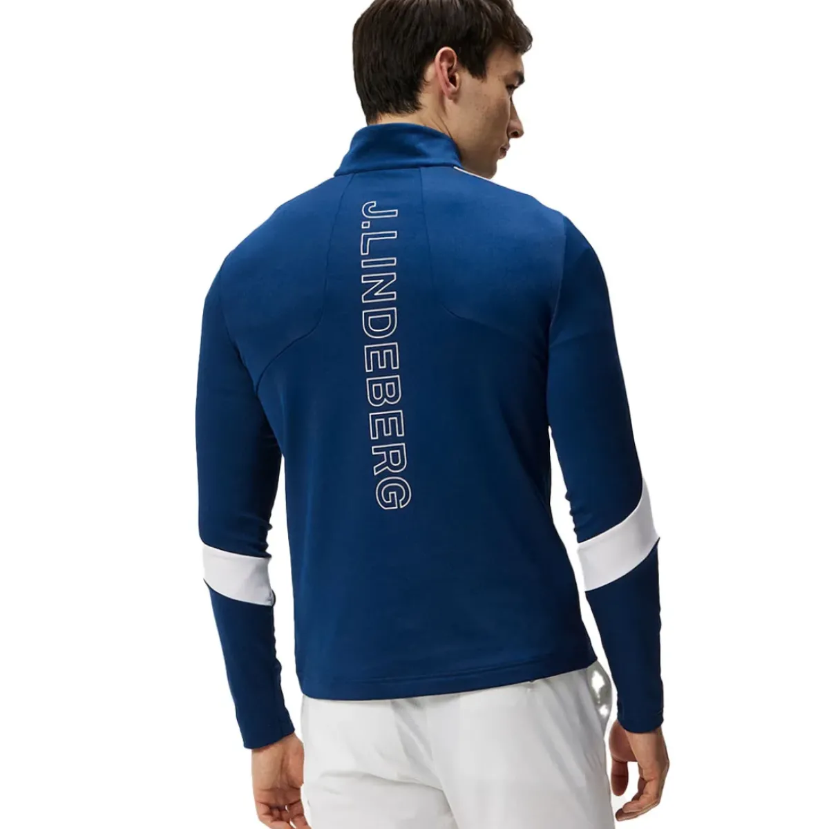 Outlet J.Lindeberg Men's Carl Half Zip Golf Mid Layer Men's Sweaters|Men's Midlayers