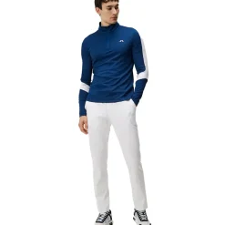 Outlet J.Lindeberg Men's Carl Half Zip Golf Mid Layer Men's Sweaters|Men's Midlayers