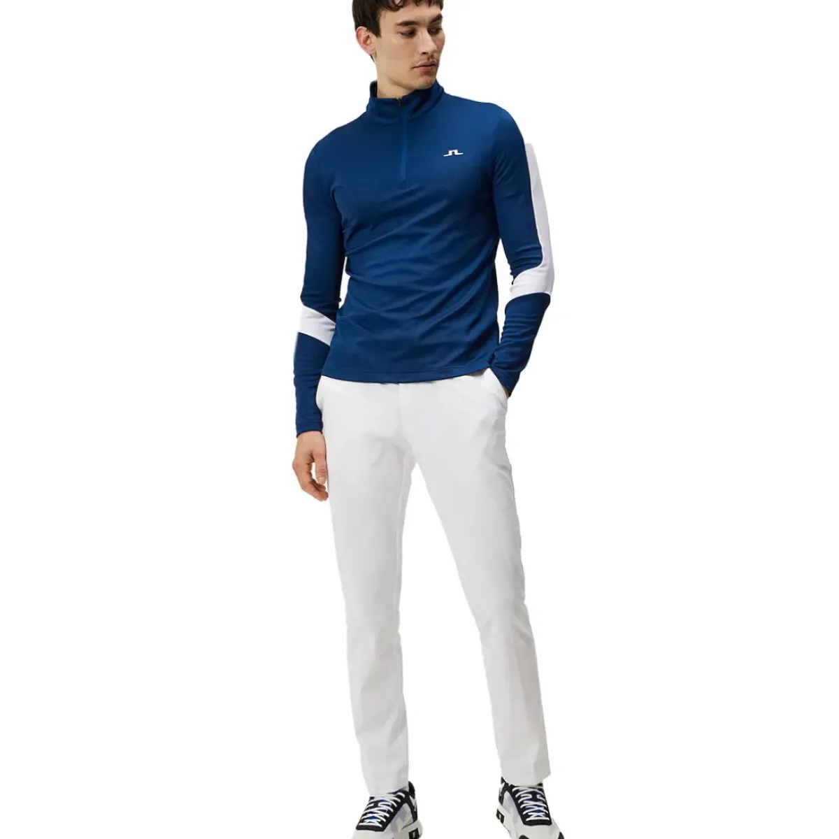 Outlet J.Lindeberg Men's Carl Half Zip Golf Mid Layer Men's Sweaters|Men's Midlayers