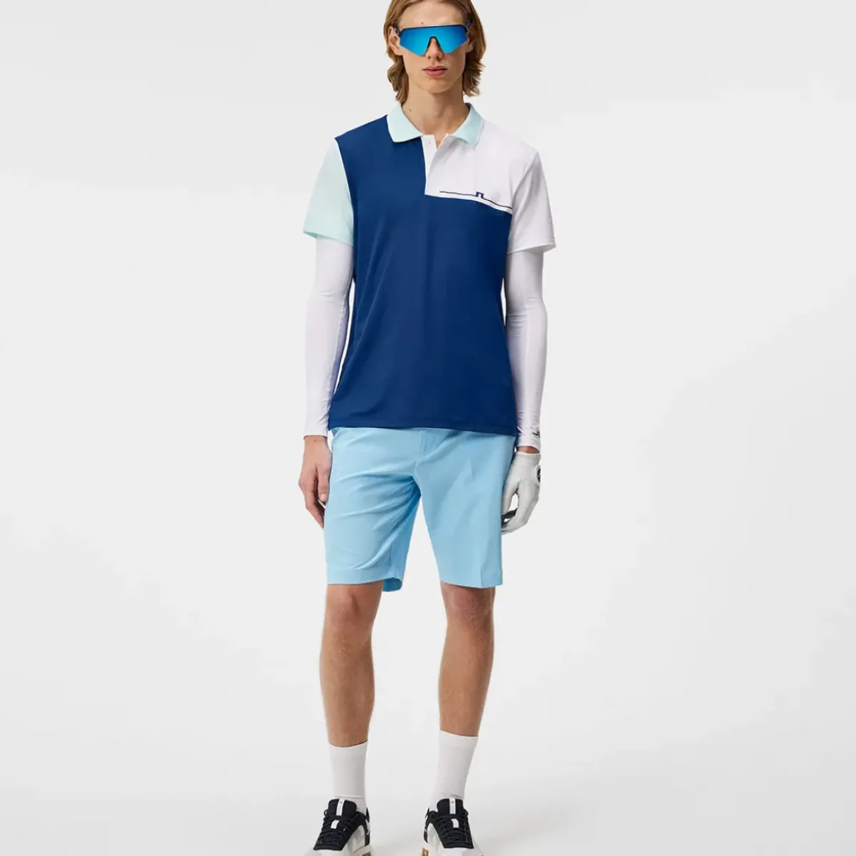 Hot J.Lindeberg Men's Cliff Golf Polo Shirt Men's Polo Shirts