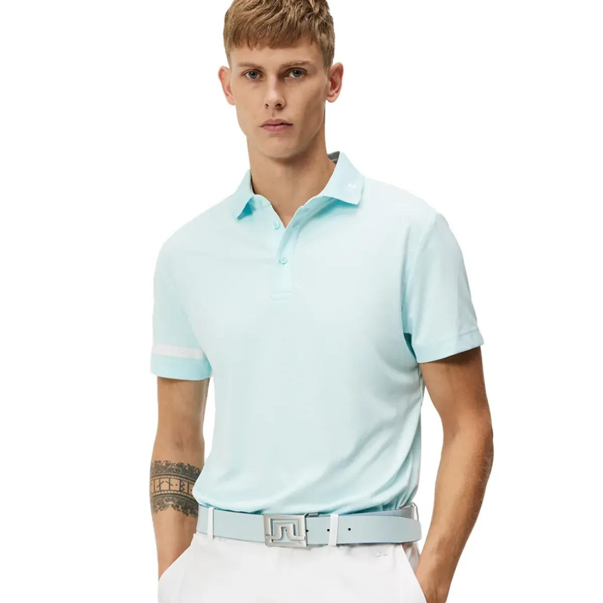 Hot J.Lindeberg Men's Heath Golf Polo Shirt Men's Polo Shirts