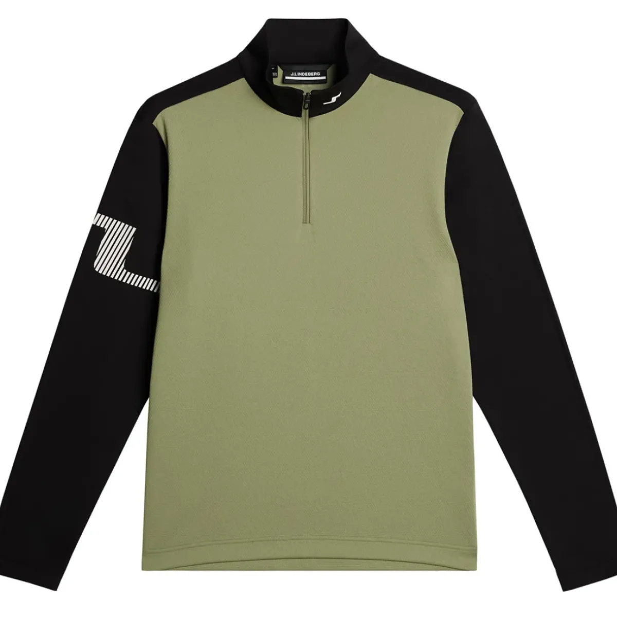 Sale J.Lindeberg Men's Heath Strike Quarter Zip Mid layer Men's Sweaters|Men's Midlayers