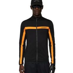 J.Lindeberg Men's Jarvis Full Zip Golf Mid Layer Men's Sweaters|Men's Midlayers