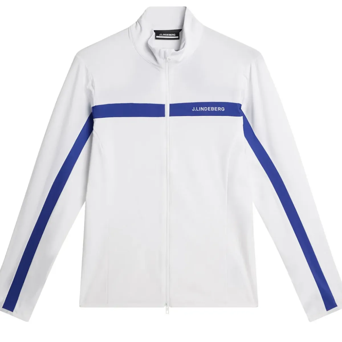 New J.Lindeberg Men's Jarvis Stripe Golf Mid Layer Men's Sweaters|Men's Midlayers