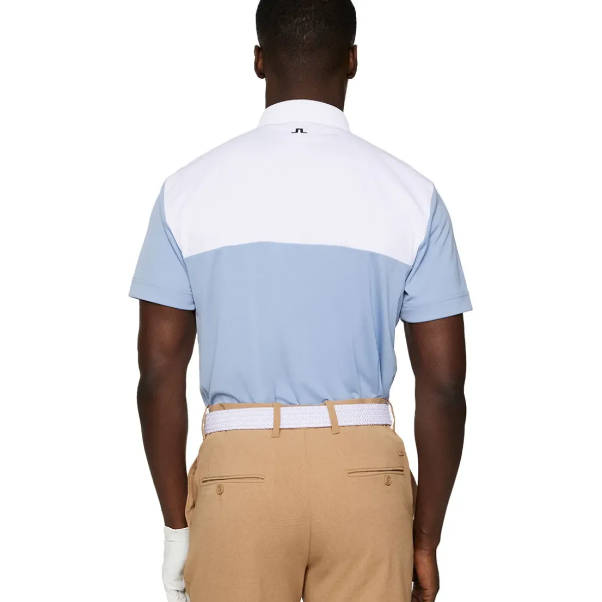 Clearance J.Lindeberg Men's Keenan Colorblock Golf Polo Shirt Men's Polo Shirts