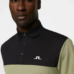 Clearance J.Lindeberg Men's Keenan Colorblock Golf Polo Shirt Men's Polo Shirts