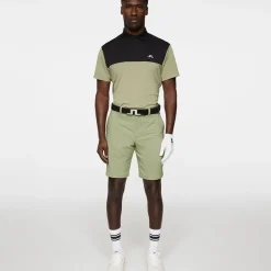 Clearance J.Lindeberg Men's Keenan Colorblock Golf Polo Shirt Men's Polo Shirts