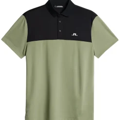 New J.Lindeberg Men's Keenan Colorblock Golf Polo Shirt Men's Polo Shirts