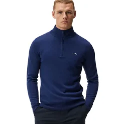 Outlet J.Lindeberg Men's Kian Tour Merino Half Zip Golf Midlayer Men's Sweaters|Men's Midlayers