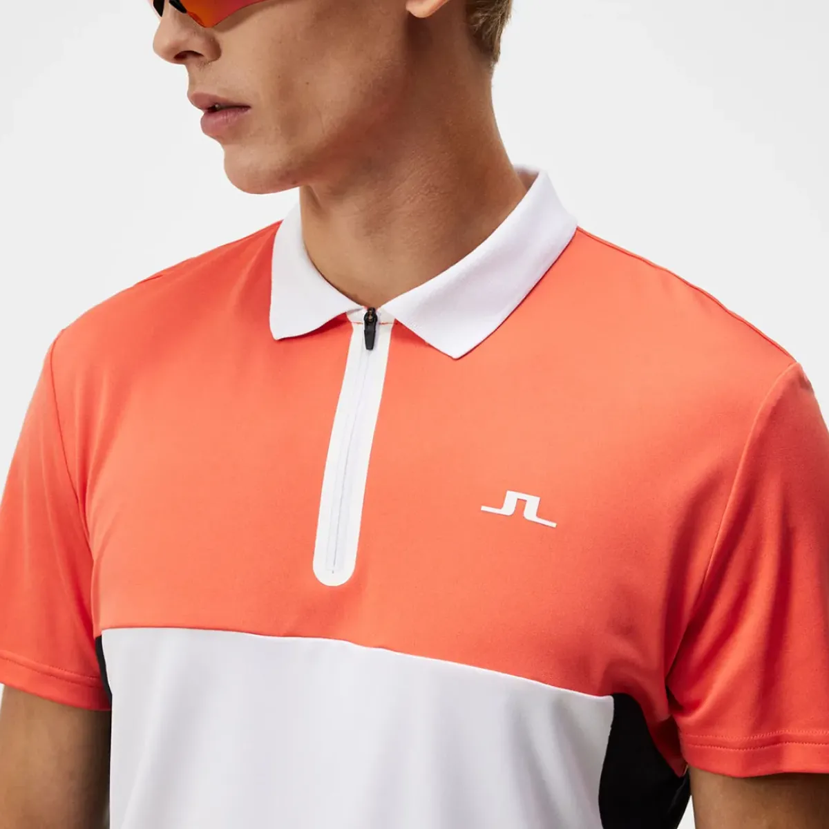 New J.Lindeberg Men's Kohen Golf Polo Shirt Men's Polo Shirts