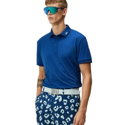 J.Lindeberg Men's KV Reg Fit Print Golf Polo Shirt Men's Polo Shirts