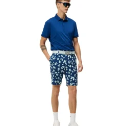 J.Lindeberg Men's KV Reg Fit Print Golf Polo Shirt Men's Polo Shirts