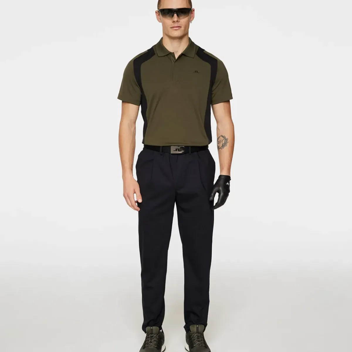 New J.Lindeberg Men's Legacy Golf Polo Shirt Men's Polo Shirts