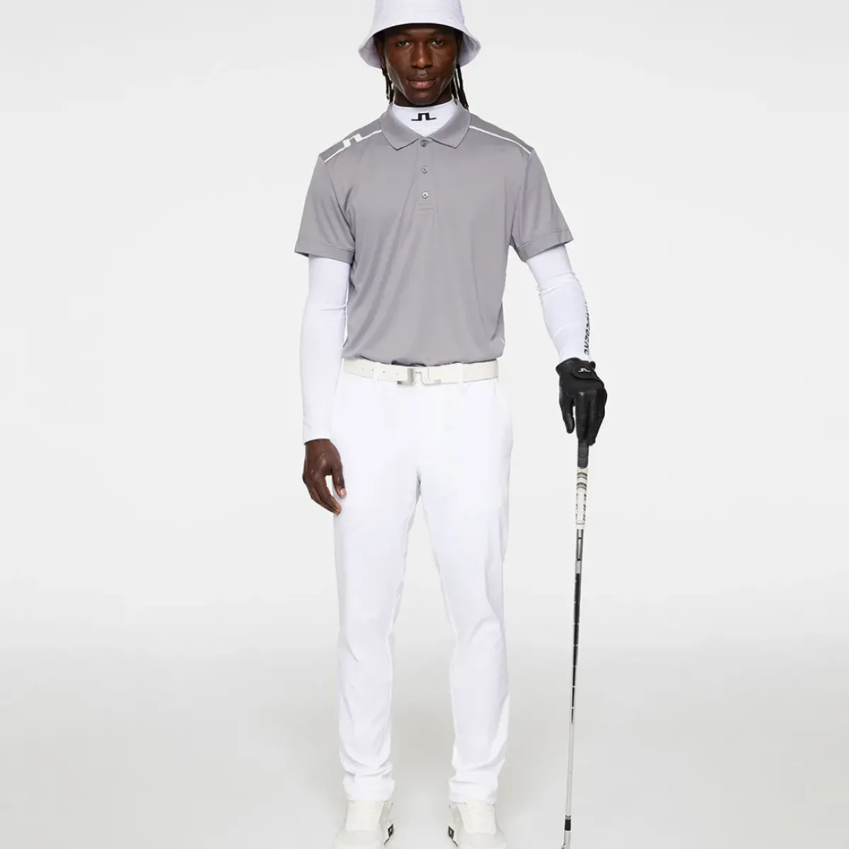 Online J.Lindeberg Men's Lionel Shoulder Golf Polo Shirt Men's Polo Shirts