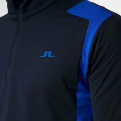 Outlet J.Lindeberg Men's Lukas Quarter Zip Golf Mid Layer Men's Sweaters|Men's Midlayers
