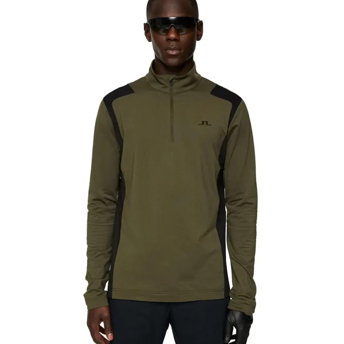 Outlet J.Lindeberg Men's Lukas Quarter Zip Golf Mid Layer Men's Sweaters|Men's Midlayers