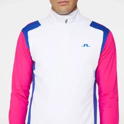 Outlet J.Lindeberg Men's Lukas Quarter Zip Golf Mid Layer Men's Sweaters|Men's Midlayers