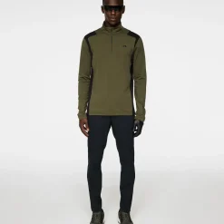 Outlet J.Lindeberg Men's Lukas Quarter Zip Golf Mid Layer Men's Sweaters|Men's Midlayers