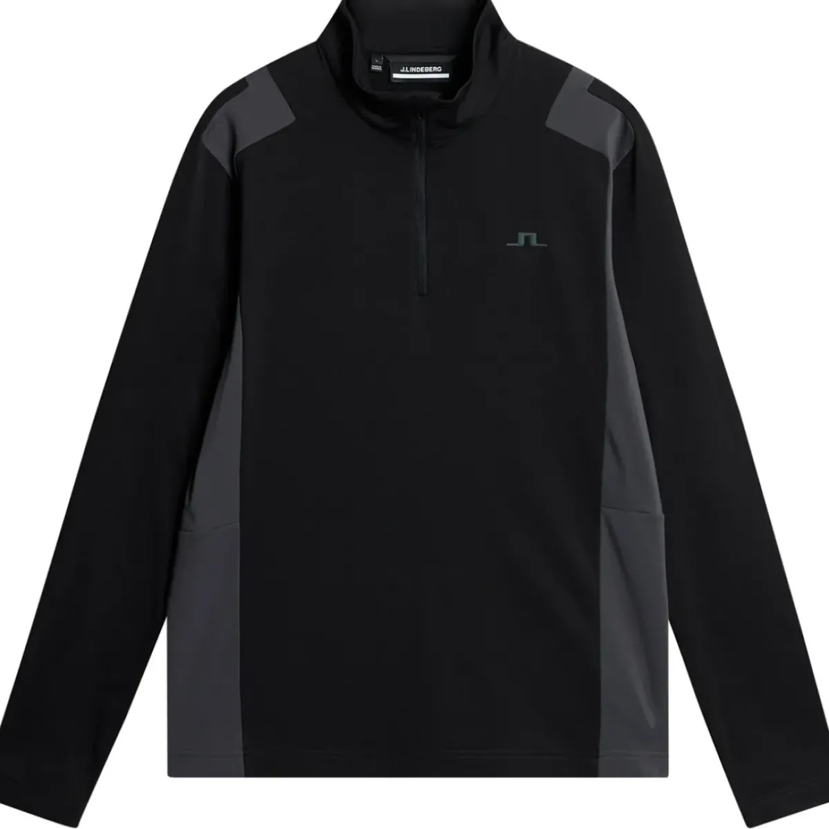 Clearance J.Lindeberg Men's Lukas Quarter Zip Golf Mid Layer Men's Sweaters|Men's Midlayers