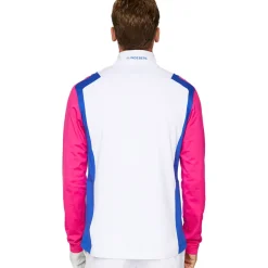 Clearance J.Lindeberg Men's Lukas Quarter Zip Golf Mid Layer Men's Sweaters|Men's Midlayers