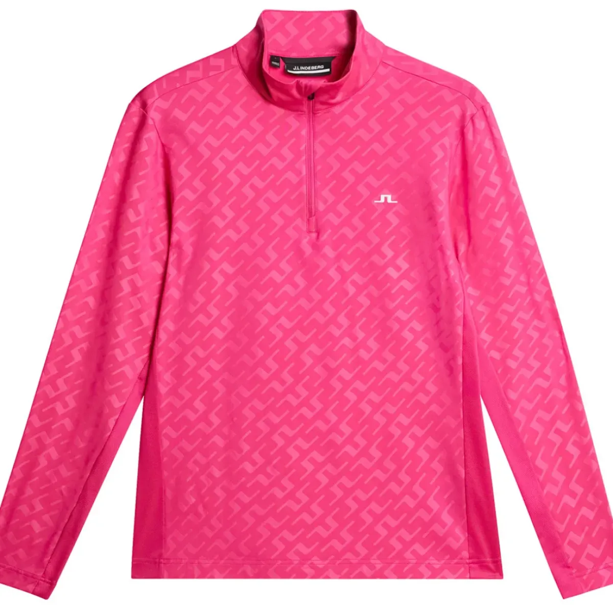 Discount J.Lindeberg Men's Luke Deboss Quarter Zip Golf Mid Layer Men's Sweaters|Men's Midlayers