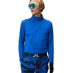 Best J.Lindeberg Men's Luke Half Zip Golf Midlayer Men's Sweaters|Men's Midlayers