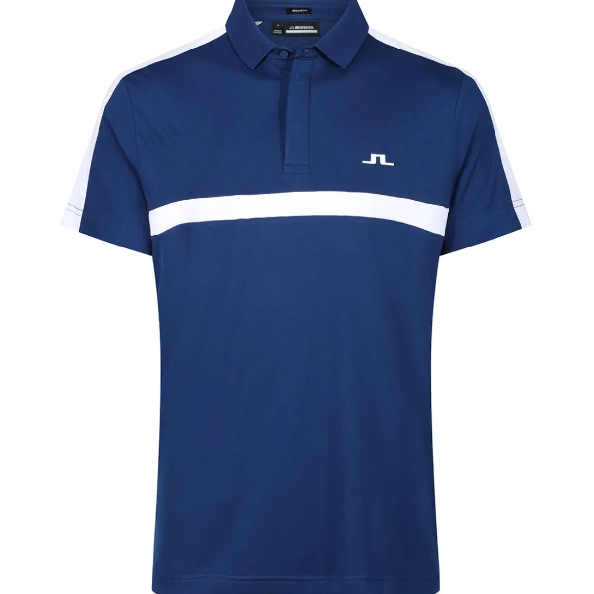 Hot J.Lindeberg Men's Sebastian Chest Stripe Golf Polo Shirt Men's Polo Shirts