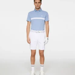 Outlet J.Lindeberg Men's Sebastian Chest Stripe Golf Polo Shirt Men's Polo Shirts