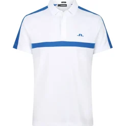 Sale J.Lindeberg Men's Sebastian Chest Stripe Golf Polo Shirt Men's Polo Shirts